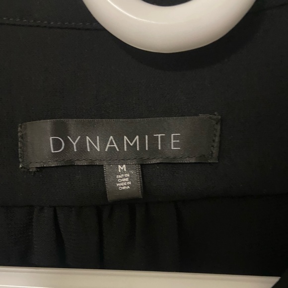 Dynamite Black Dress - Picture 2 of 2